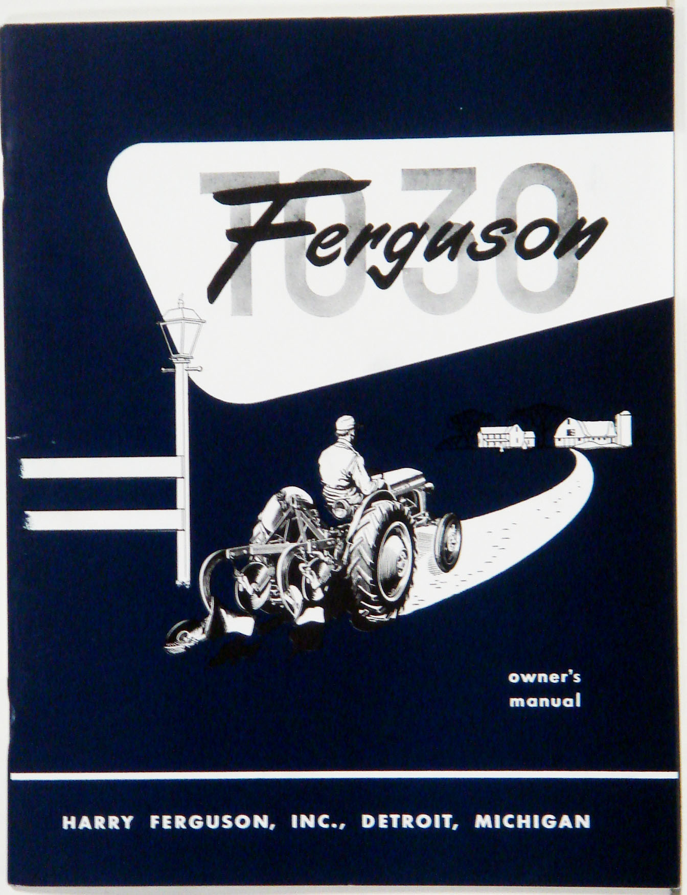 TO-30 Ferguson Tractor Owners Manual